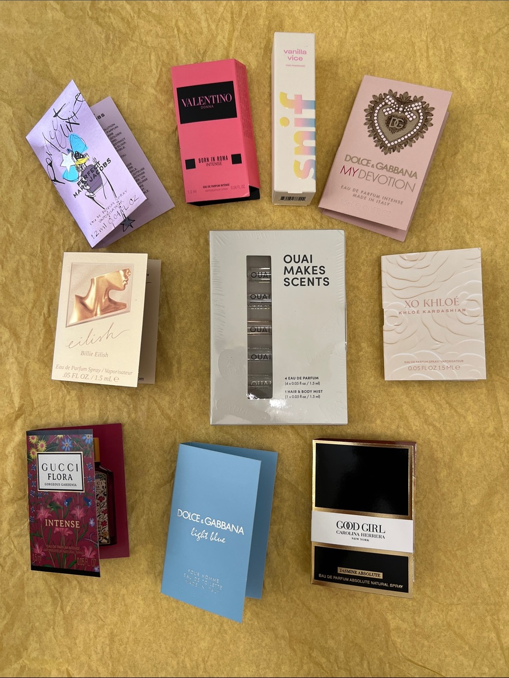 Ouai Makes Scents & SNIF Vanilla Vice Fine Fragrance + 8 mini travel scents